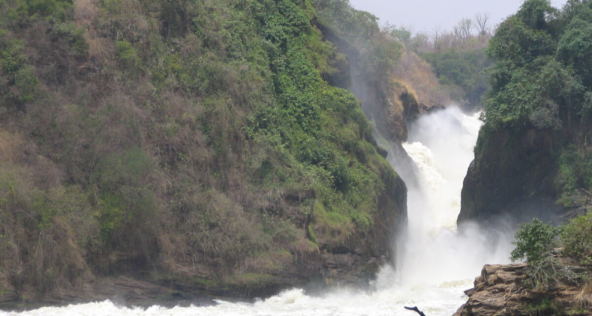 Murchison Falls, Uganda - the Nile forced through a narrow gorge